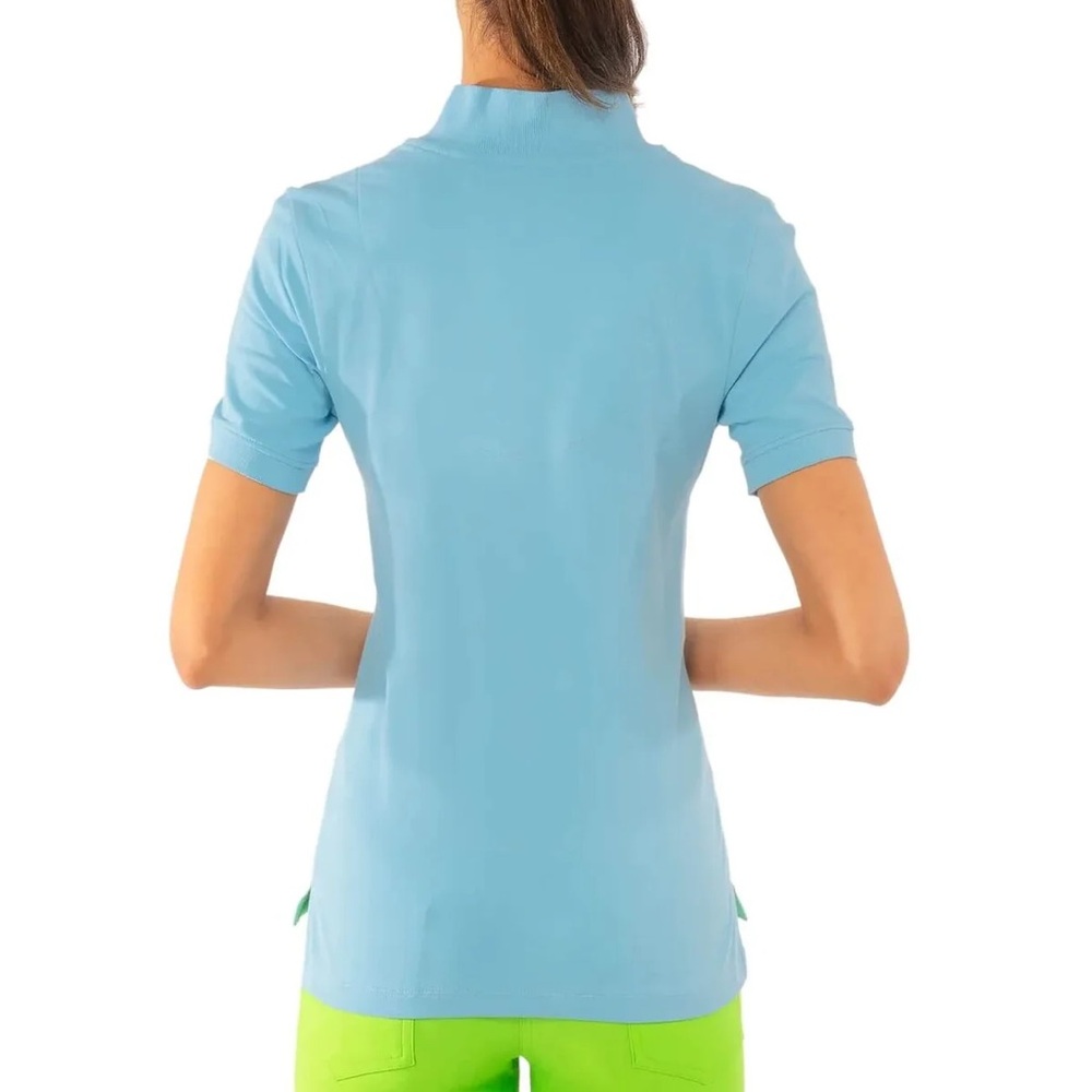 Gretchen Scott Designs Gripeless Cotton Piqué Polo Size XL - Picture 6 of 10